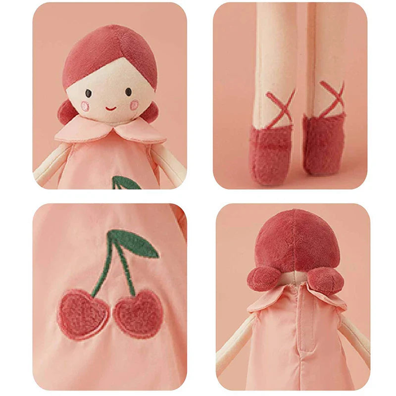 35/38CM Pink Dress Girl Soft Plush Toy Crown Princess Stuffed Girl Doll Nortic Style Home Decor Doll Kids Birthday Gift juguetes