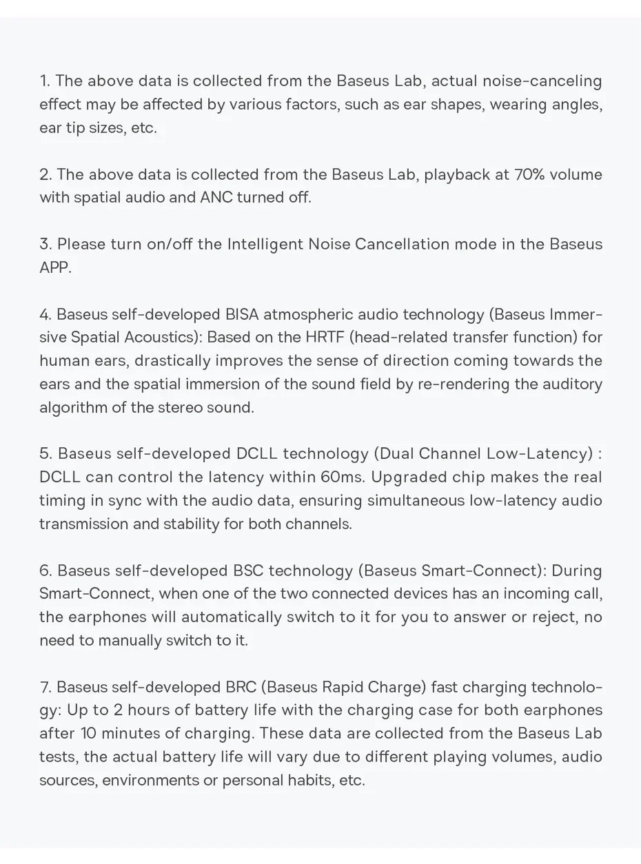 Baseus Bowie M2s ANC Earphone Bluetooth 5.3 Active Noise Cancellation -48dB Wireless Headphone Support 3D Spatial Audio Earbuds