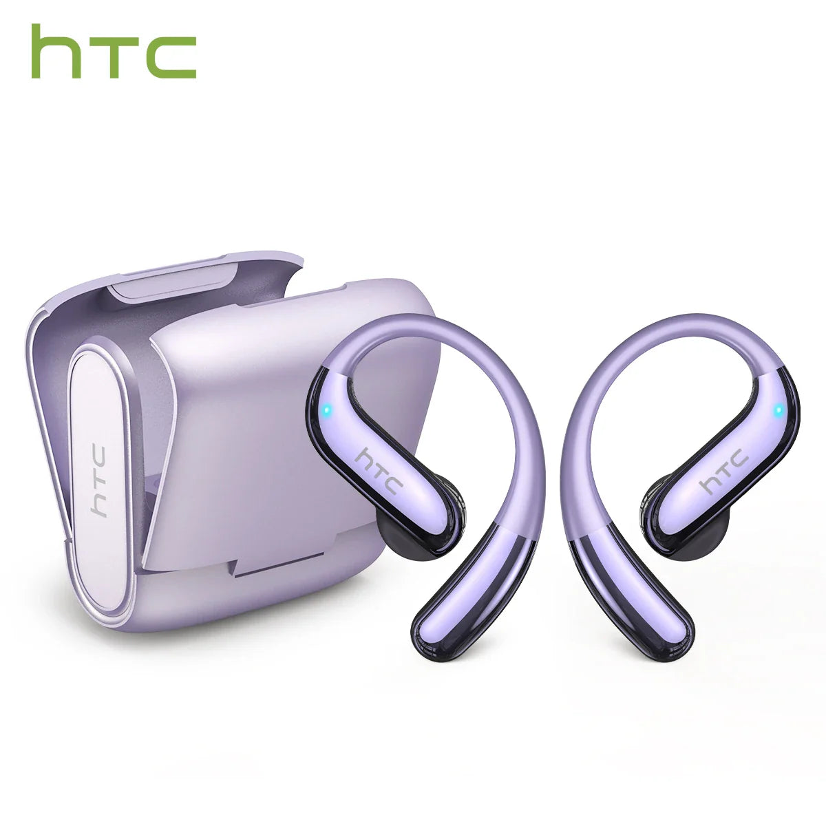 Translator HTC NE23 OWS Wireless Headphones 6.0 Translation Earphones Dual Noise Reduction Calls IP55 Professional Protection