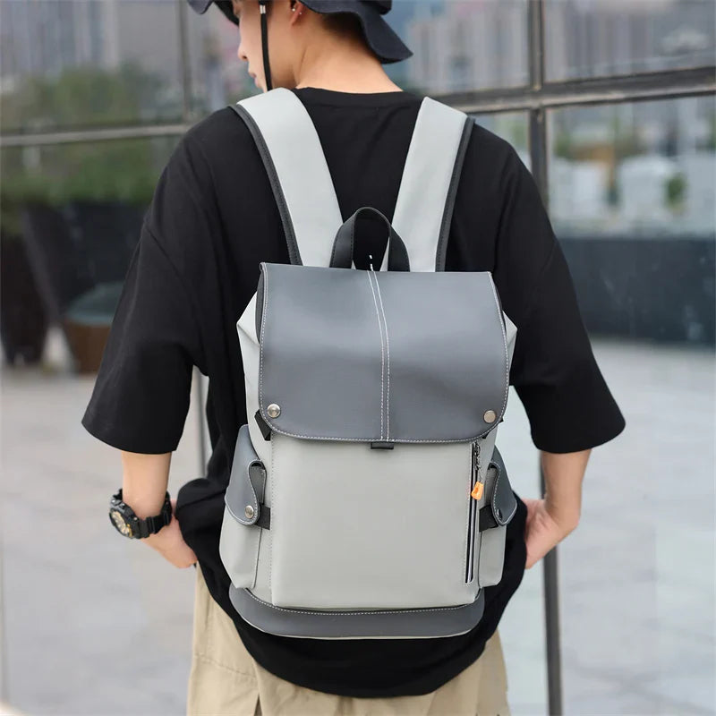 USB Charging Urban Man Backpack Waterproof Rucksack Men's Laptop Backpack Large Computer Backpack for Business Office Outdoor