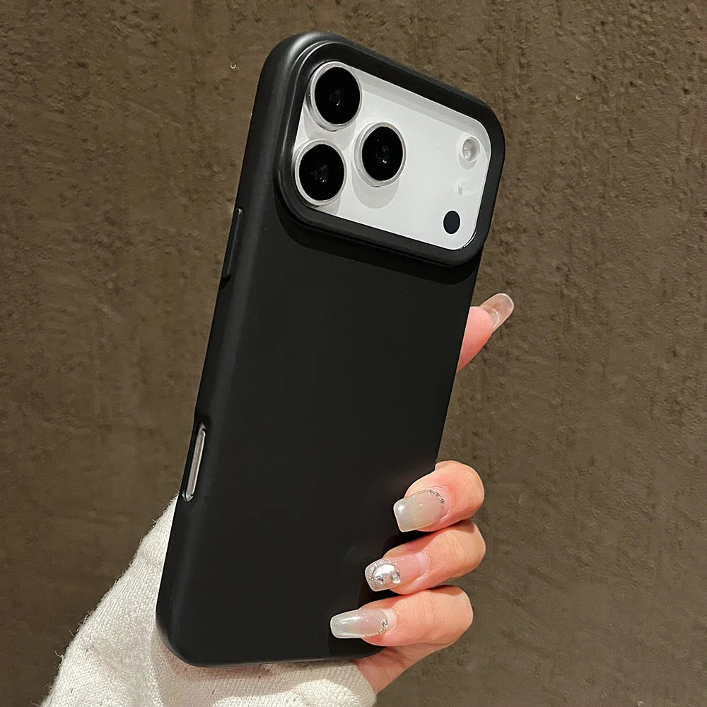 Candy Color Silicone Protective Phone Case For iPhone 17 Pro Max 17 Air 17 Pro Shockproof Matte Soft TPU Bumper Back Cases Cover