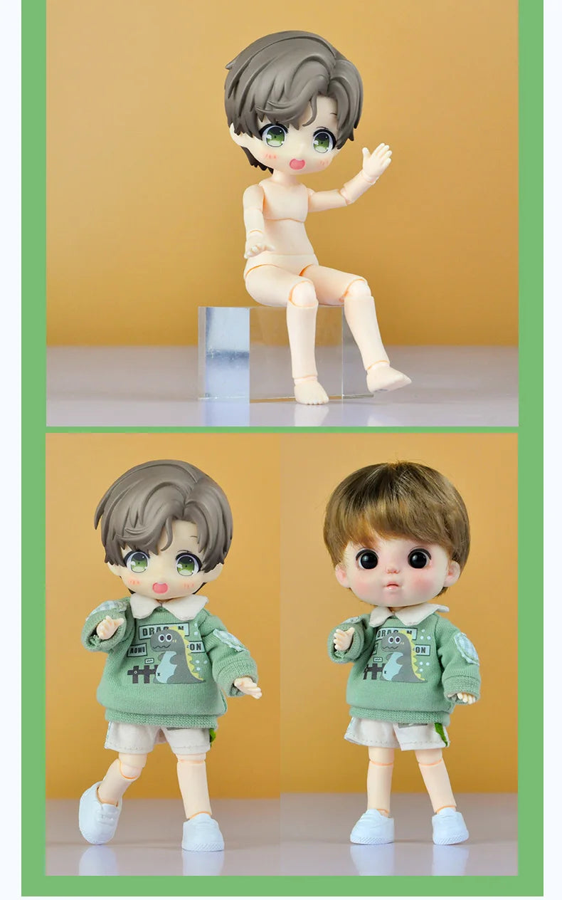 YMY 2nd Generation Doll Body Ob11 Doll Spherical Removeable Joint Body Doll For Penny, GSC, Molly, Obitsu 11, NendoroidS Head