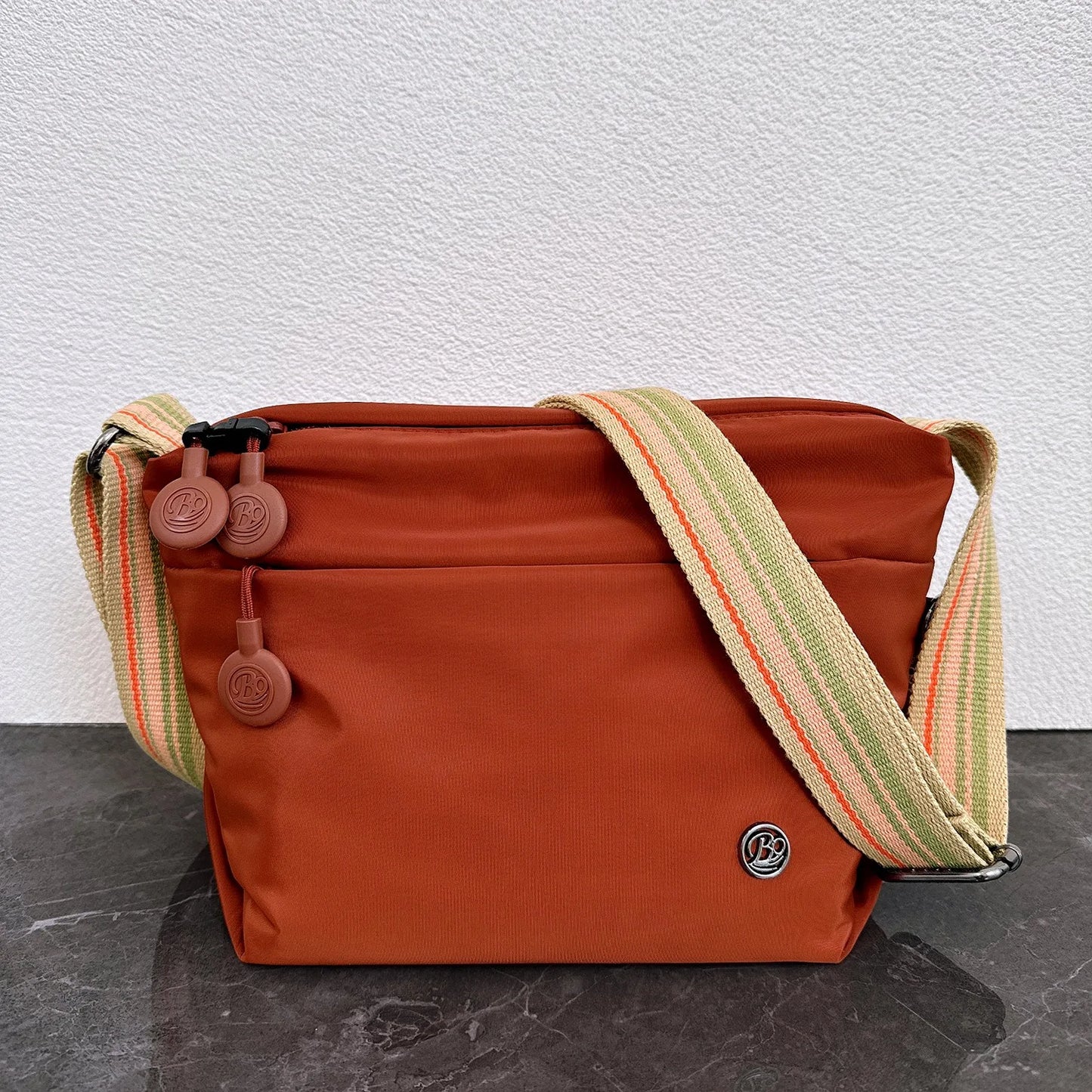 Ultra-light Nylon Crossbody Bag for Women Adjustable Wide Strap Lightweight