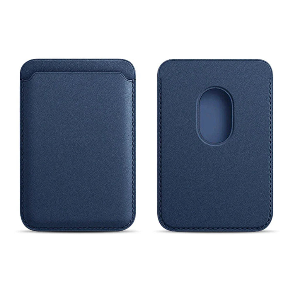 For Magsafe Wallet Card Holder Case For Apple iPhone 17 16 15 14 13 12 Pro Max Magnetic Leather Bag Adsorption Cover Accessory