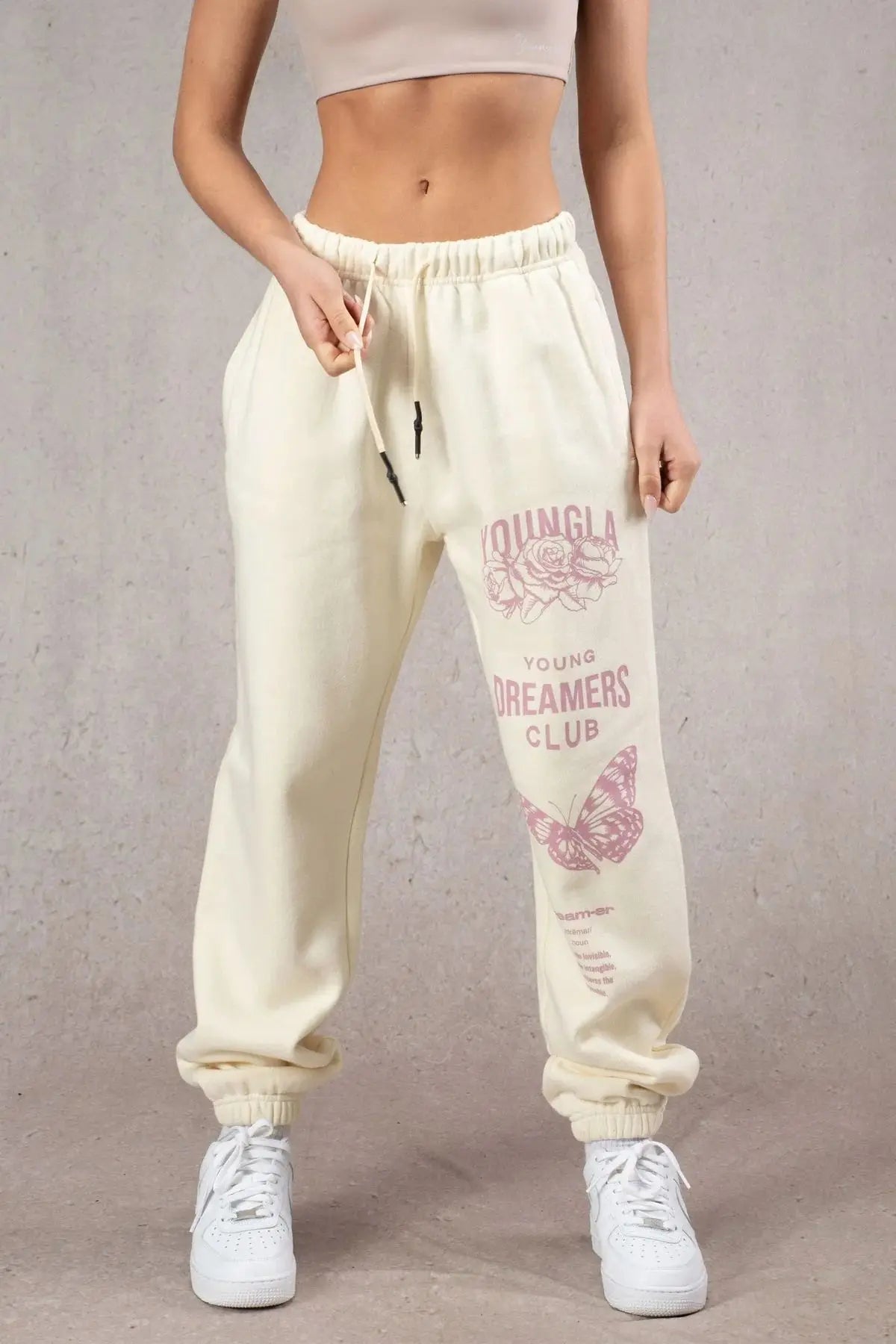 sweatpants gym bodybuilding running training pants cotton terry printed