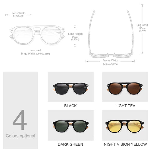 Sunglasses For Men Women Polarized UV400 Protection Eyewear