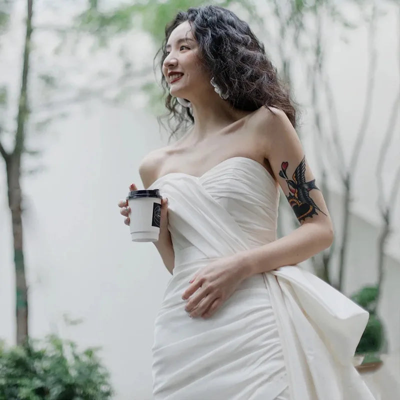 White Bridesmaid Dresses: Sheath Short Wedding Dresses For Women Boat Neck Backless
