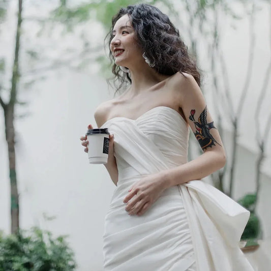White Bridesmaid Dresses: Sheath Short Wedding Dresses For Women Boat Neck Backless