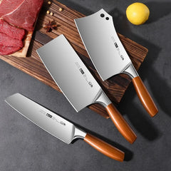 Stainless Steel Kitchen Knife 1-4PCS Combo Set, High Hardness Chopping Knife Sharp