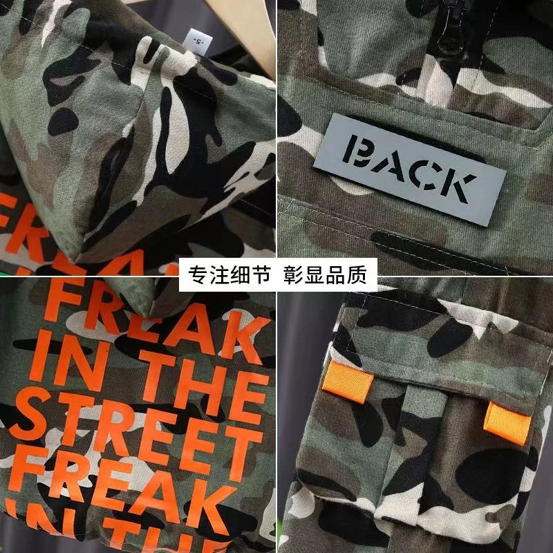 New Spring Autumn Baby Clothes Suit Boys Outfit Sets Koean Baby Boys Coat + Pants SetsChildren's Set 2 To 6 years Kids Outfits