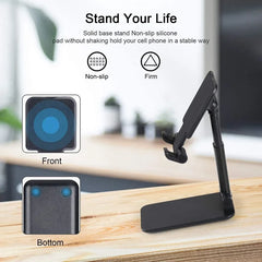 Mobile Phone Holder Stand For iPhone iPad Xiaomi Adjustable Desktop