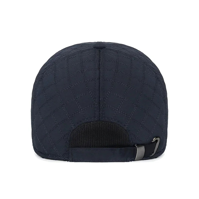 New Unisex Middle-Aged and Elderly Winter WindProof, Cold-Proof and Warm Baseball Cap With Ear Protection, Thickened Peaked Cap