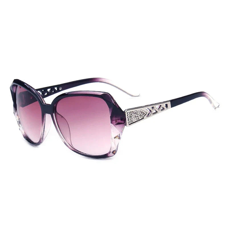 The new 2022 big box polarized sunglasses han edition tide female uv web celebrity sunglasses driving round glasses female