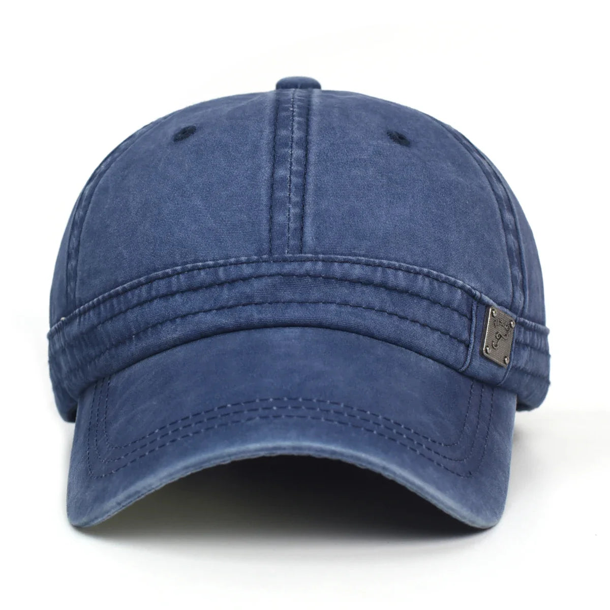 Washed Cotton Baseball Cap Men Women Casual Vintage Dad Hat Adjustable Trucker Style Low Profile Outdoor