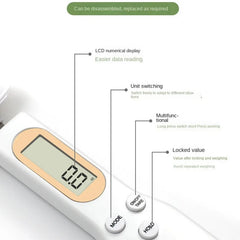 Adjustable Digital Precision Measuring Spoon Scale for Kitchen Baking Cook LCD Display