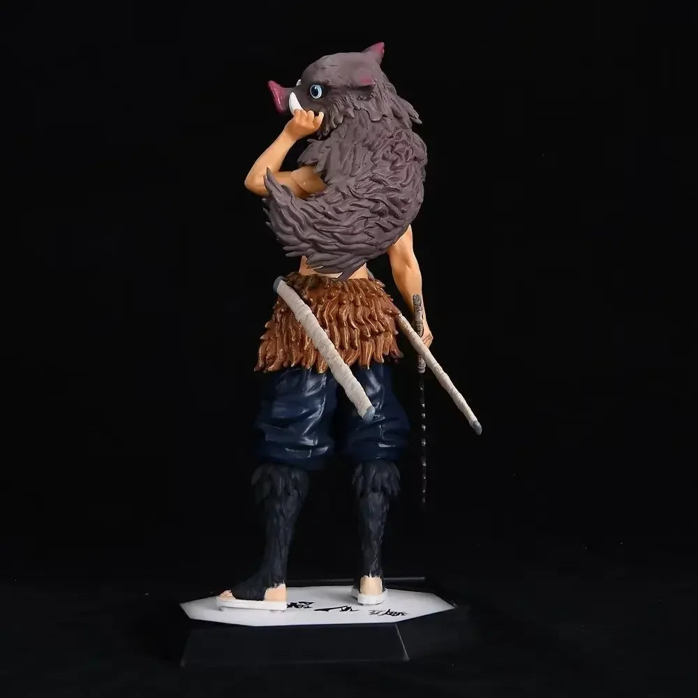 Anime Demon Slayer Figure Kamado Tanjirou Nezuko Action Figure PVC Model Toys Zenitsu Figurine Inosuke Kimetsu Yaiba Figura Gift