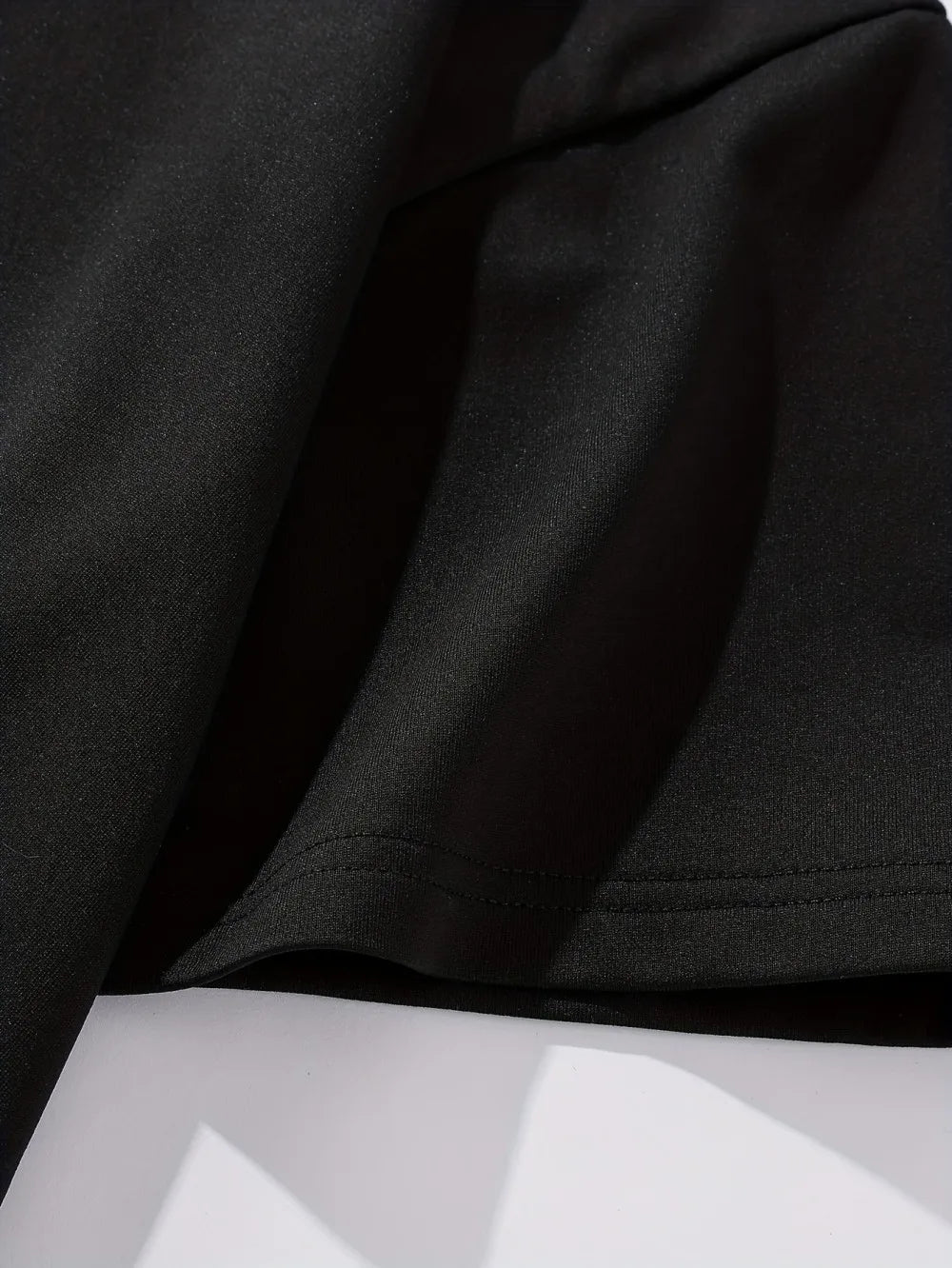 Hot selling men's new summer Gothic letter cross print soft and breathable round neck T-shirt outdoor street style top