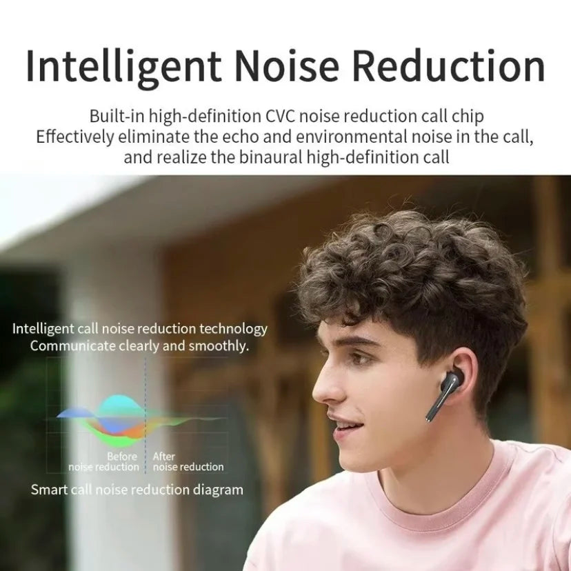 J18 Binaural Wireless Stereo Earbuds Pop Up 5.0 Mini Sports Tws Bluetooth Headset