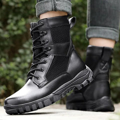 Men Boots Army Special Force Combat Tactical Military Boot Outdoor