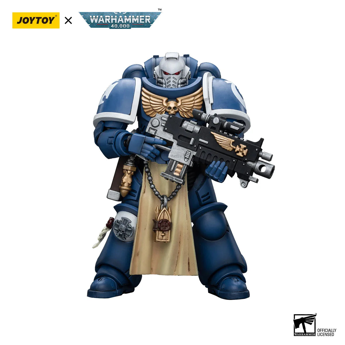 [IN-STOCK]JOYTOY Warhammer 40K 1/18 Action Figures Ultramarines Titus Victrix Guard Guilliman Anime Model Toys Gift
