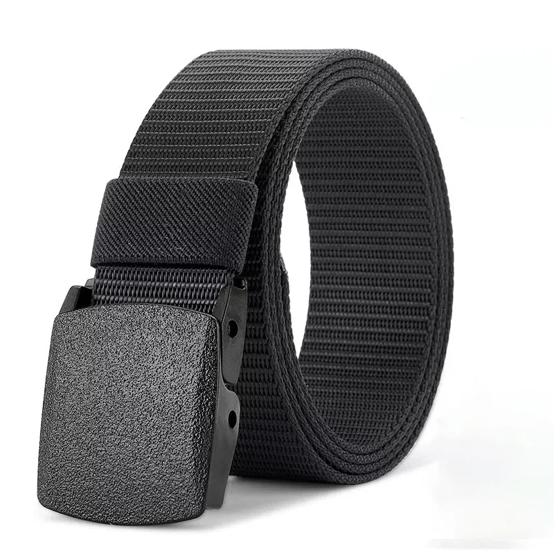 Large size 150CM Military Automatic Buckle Nylon Belt Outdoor Hunting Multifunctional Tactical Canvas Belt High Quality Men Belt