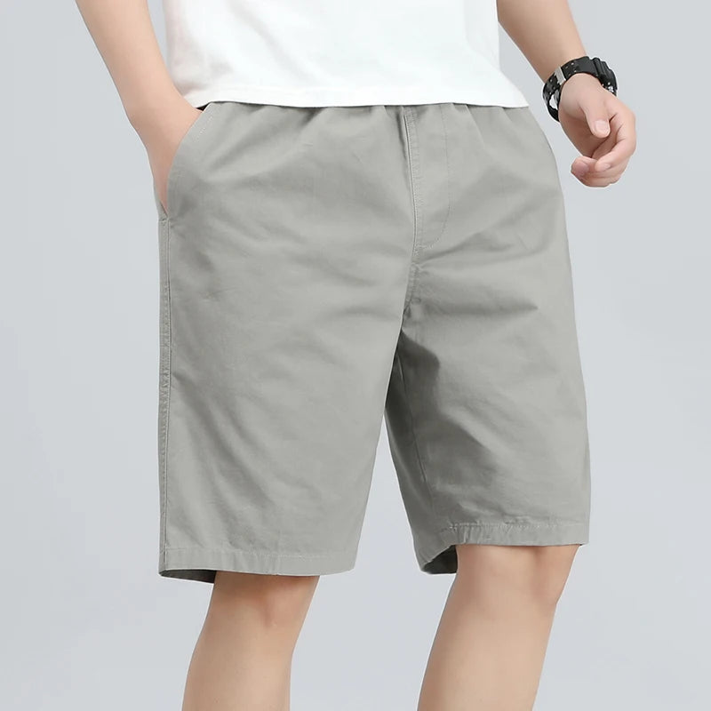 Plus Size Men's Shorts Streetwear Casual Cotton Summer Breathable Fitness Knee Shorts Sports Shorts  Sweatwear 6XL