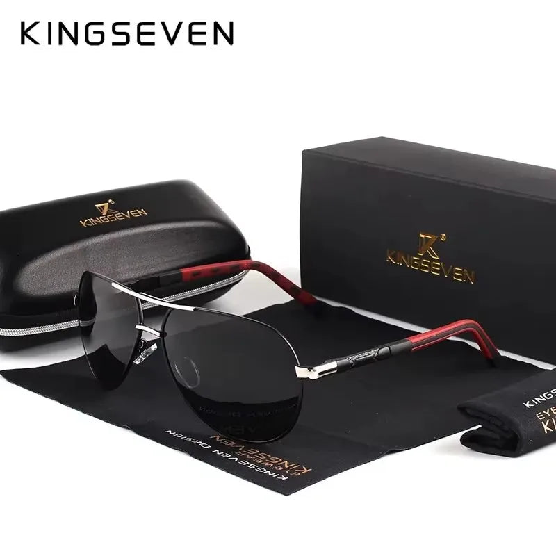 Men’s Sunglasses Aluminum Luxury Retro Functional Glasses Women