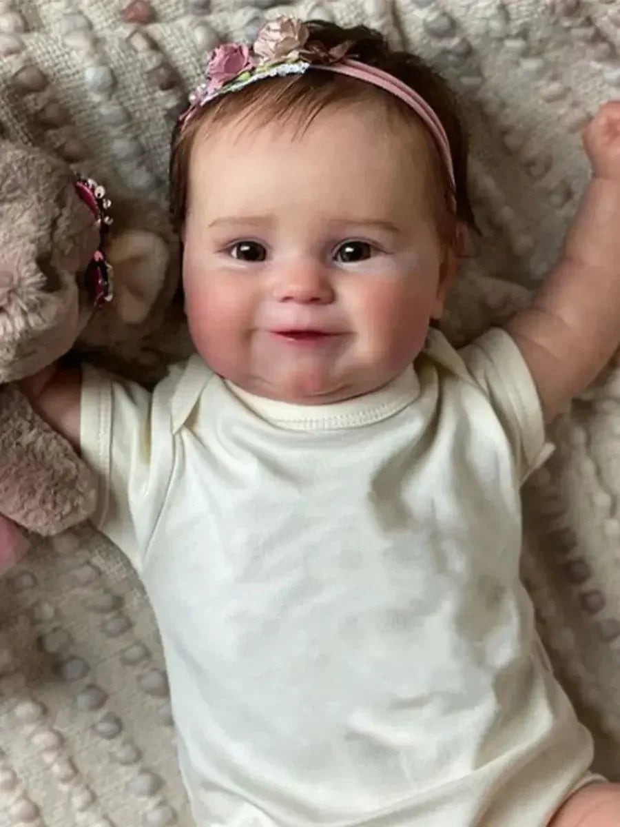 50cm 20in Realistic finished product Like a newborn baby doll The baby doll has been painted Already Painted Reborn Doll