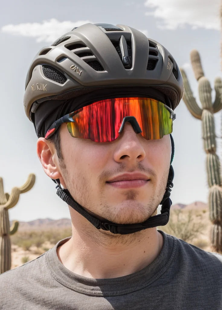 NRC Cycling Sunglasses 1lens UV400 TR90 Sports Bicycle Glasses MTB Mountain Bike Fishing Hiking Riding Eyewear for Men Women