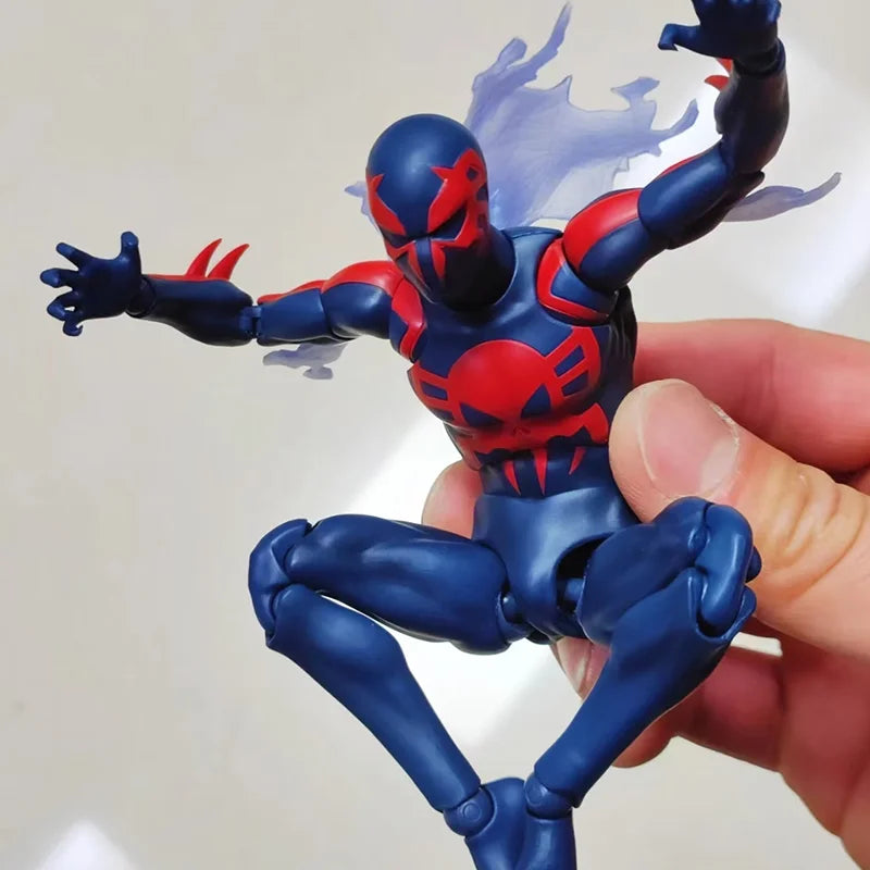 In Stock: Mafex 239 Spider-Man 2099 Action Figure - Comic Version Collection Model, Anime Custom Gift