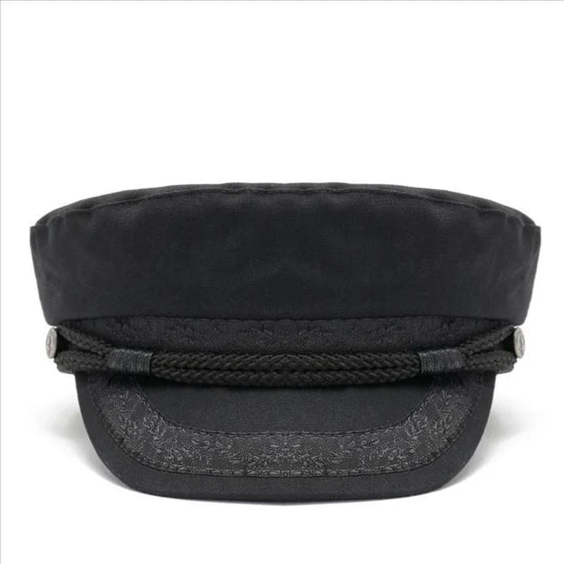 Large size navy cap small head flat hat army hat big bone sun cap men plus size military caps 54cm 56cm 57.5cm 59cm 60-62cm