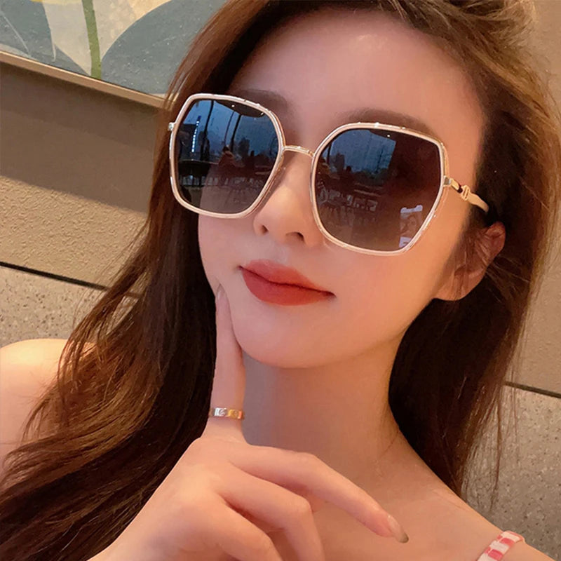 Polarized Sunglasses Women UV400 Gradient Lens Sun Glasses
