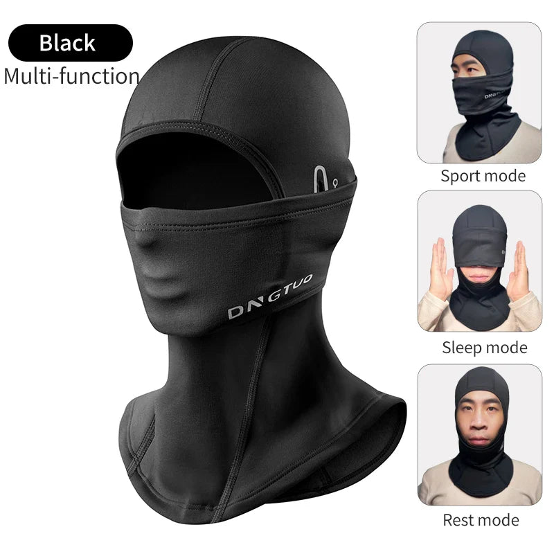 Cold Weather Balaclava Ski Mask for Men Windproof Fleece Thermal Cap Winter Scarf Face Mask Women Neck Warmer Hood for Cycling