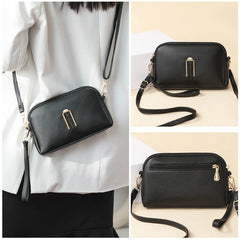 Soft Leather Mom's Bag Women's Fashion Korean Edition Simple