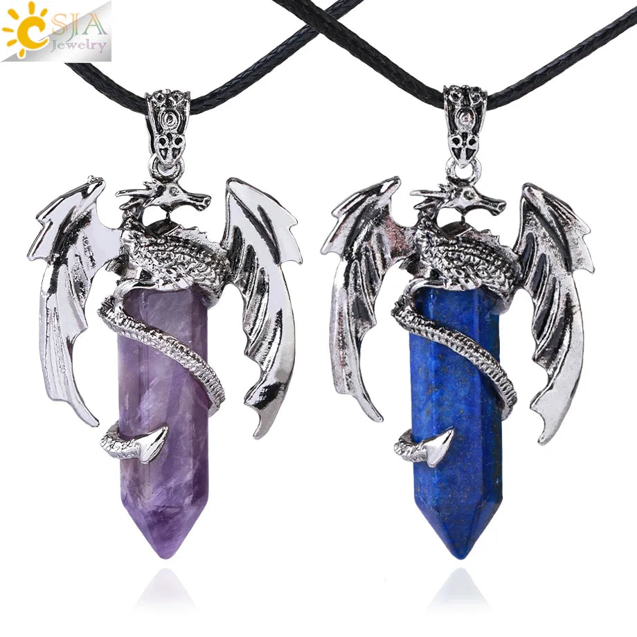 Natural Stone Cone Perfume Bottle necklace Healing Clear Quartz Crystal Pendant Reiki Essentials Oil Diffuser Vial Necklace H119