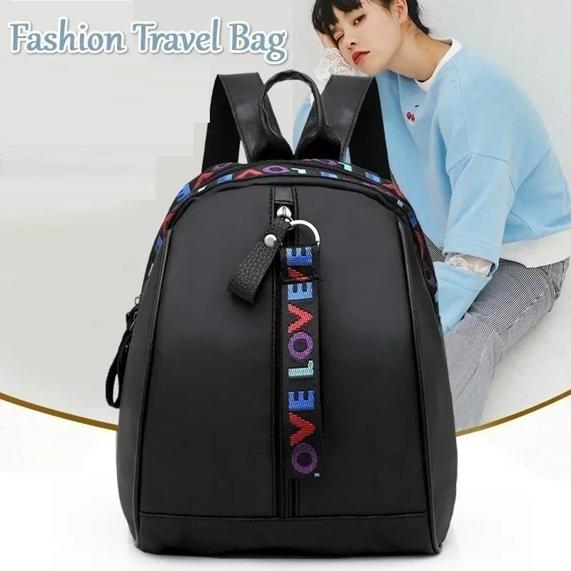 New Female Fashion Lady High Capacity Waterproof College Backpack Trendy Women Laptop School Bags Cute Girl Travel Book Bag Cool