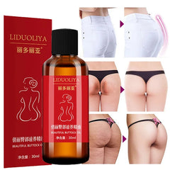 Big Ass Butt Enhancer Essential Oil Effective Hip Buttock Enlargement Body Massage Product Hip Lift Up Butt Beauty Oil Body Care