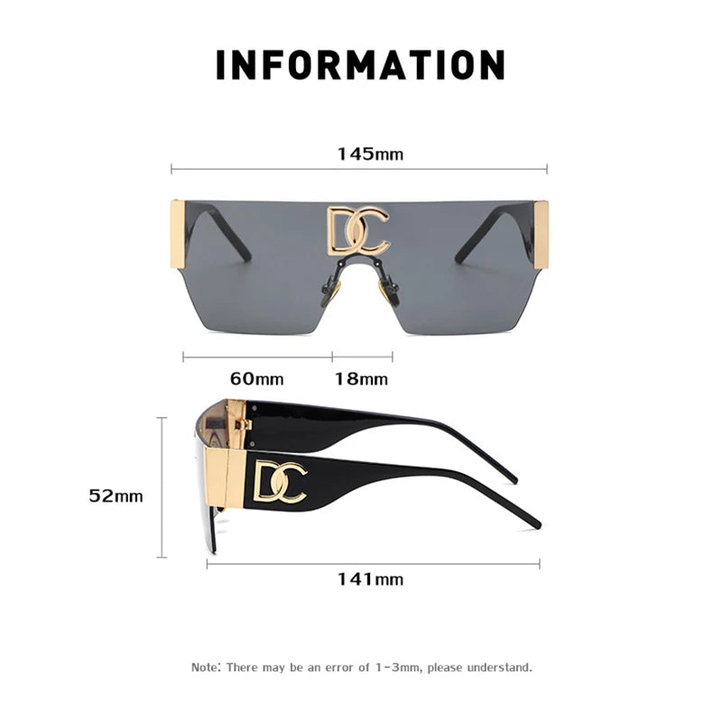 Sunglasses Women Fashion Trendy Punk Sun Glasses Ladies Gradient Shades