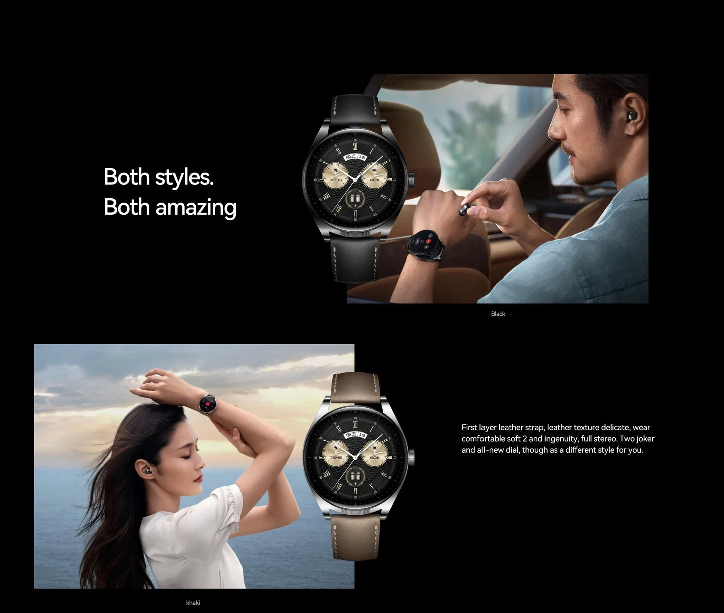 Huawei WATCH Buds Headphone  Two-in-One Smart Watch Noise Reduction Call Blood Oxygen Heart Rate Monitoring