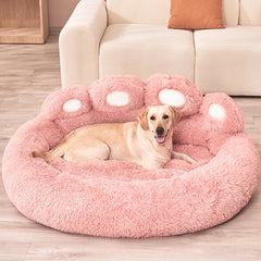 Fluffy Dog Bed Plush Kennel Accessories Pet Products Large Dogs Beds Bedding Sofa