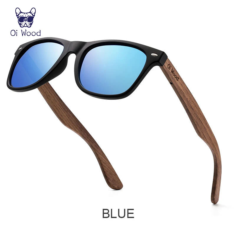 Sunglasses Men Polarized Fashion Sun Glasses Original Wood