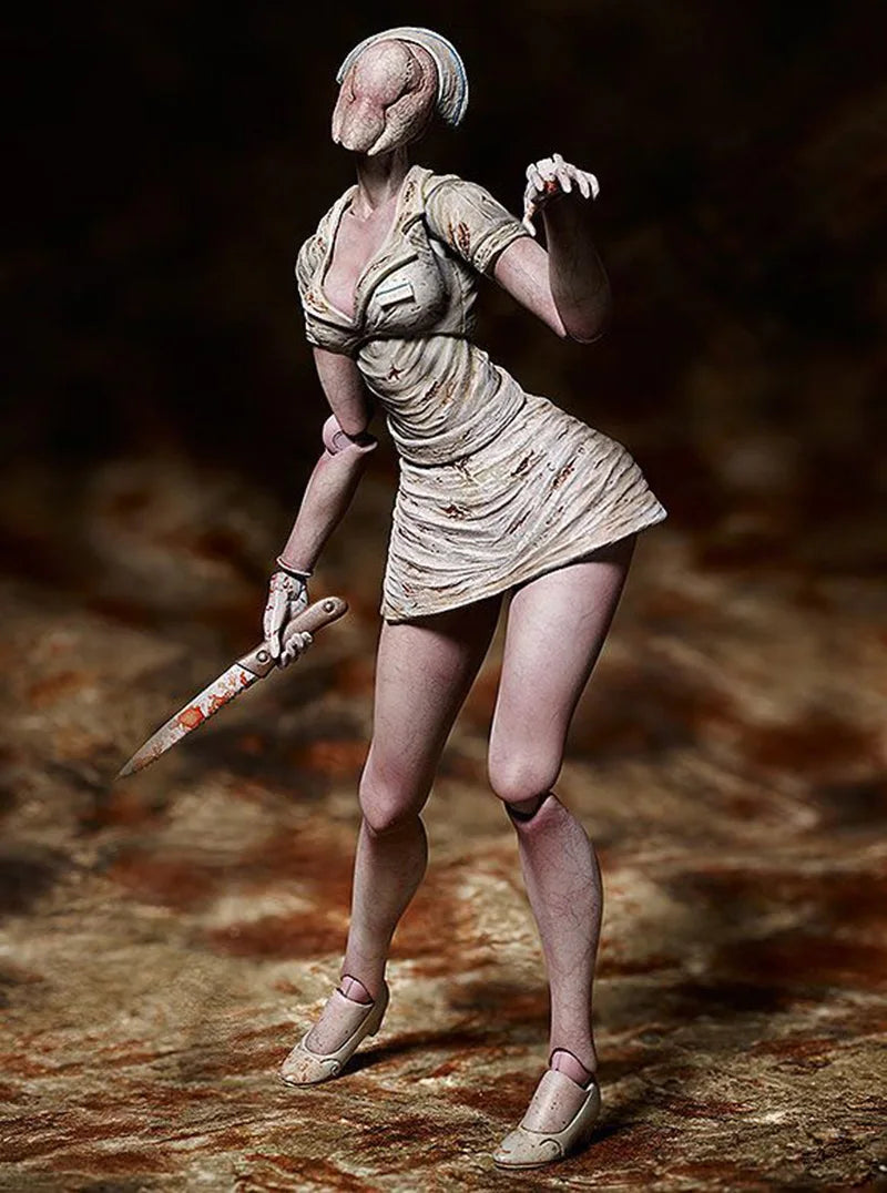 Figma Silent Hill 2 Figure Red Pyramd Thing Figma SP055 Bubble Head Nurse Sp061 Action Figure PVC Collectible Model Doll Toys