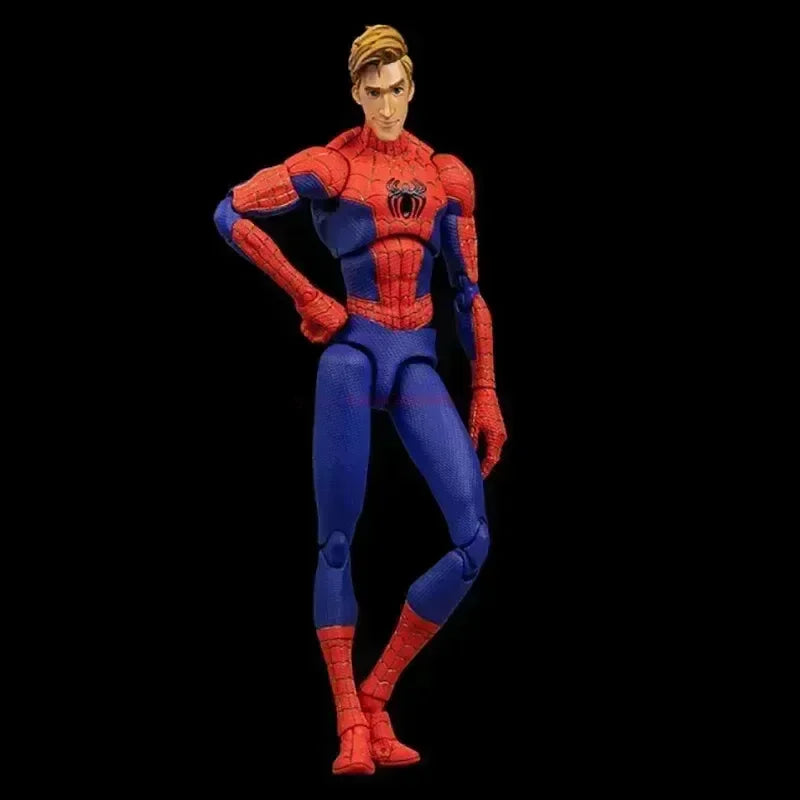 2024 Spiderman Gwen Peter Action Figure Anime Spider-verse Collection Sentinel Miles Morales Figures Christmas Toys Gifts
