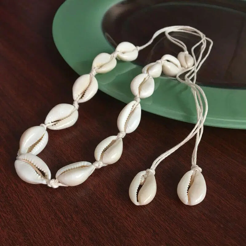 Boho Beach Bohemian Shell Choker Necklaces For Women Girls Summer Fashion