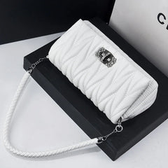 Women Bags Luxury Designer Purses And Handbags Rhinestone Chain Flap