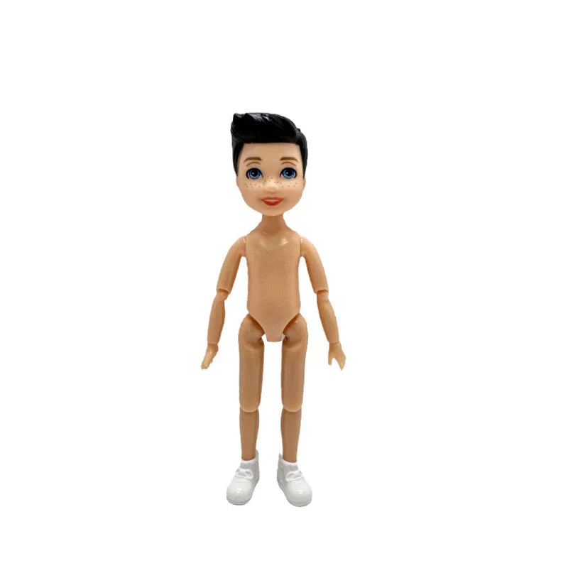 5-Inch Little Doll Normal Skin 15cm Height Girl Dress Up Toy for Children Gift