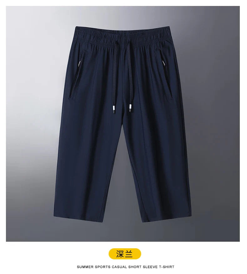 Big Size Women 3/4 Pants Shorts 5XL 6XL 7XL Spring Summer Sweatpants Breathable Plus Size Women Clothing 150kg 여름 여성 반바지