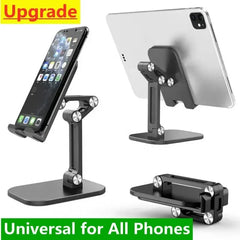 Desk Mobile Phone Holder Bracket For iPhone iPad Tablet Flexible Folding Lazy Desktop