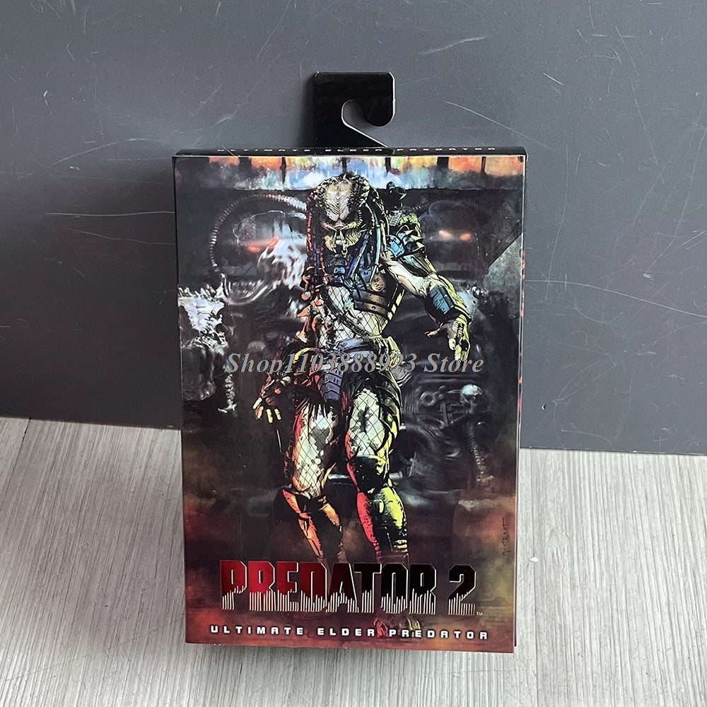 NECA Predator Figrue Ultimate Shaman Elder Armored Lost Warrior Jungle Hunter Snake Vision Predator Alien Figure Model Toy Gifts