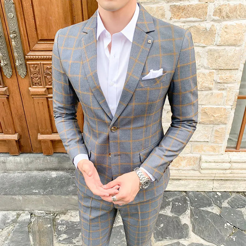 Tuxedo for Mens: Men's Wedding Groom's Coat Pants Vest 3-piece Set/men's Wedding